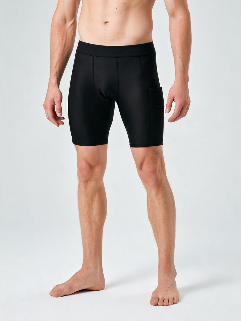Short de compression homme — poche RAFARART