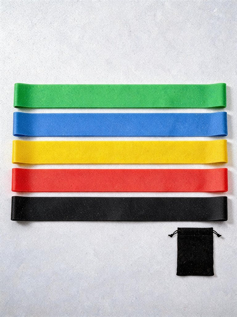 Set bandes de résistance — boucles TPE | RAFARART — vue flatlay