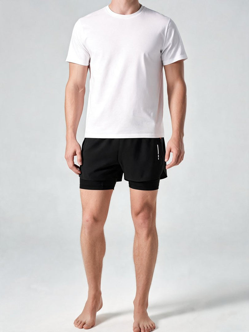 Short running 2-en-1 homme RAFARART