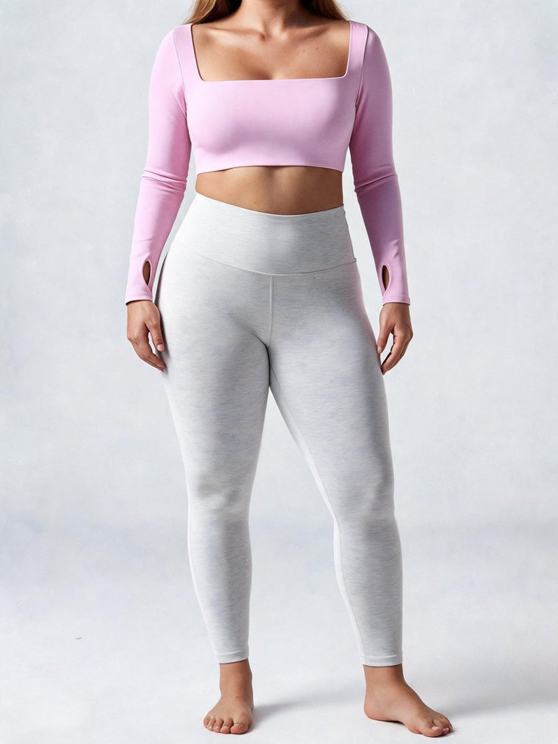Crop top col carré femme RAFARART