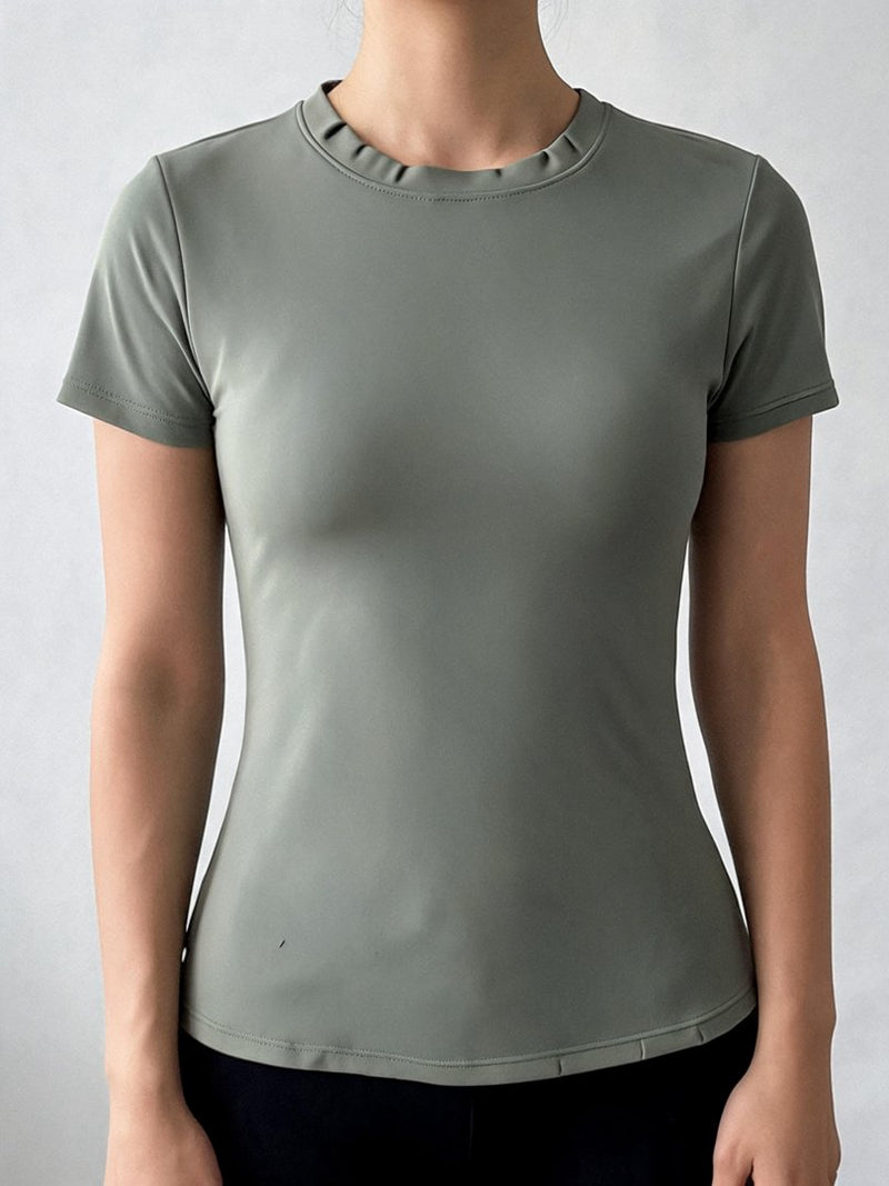 T-shirt yoga femme sans couture RAFARART