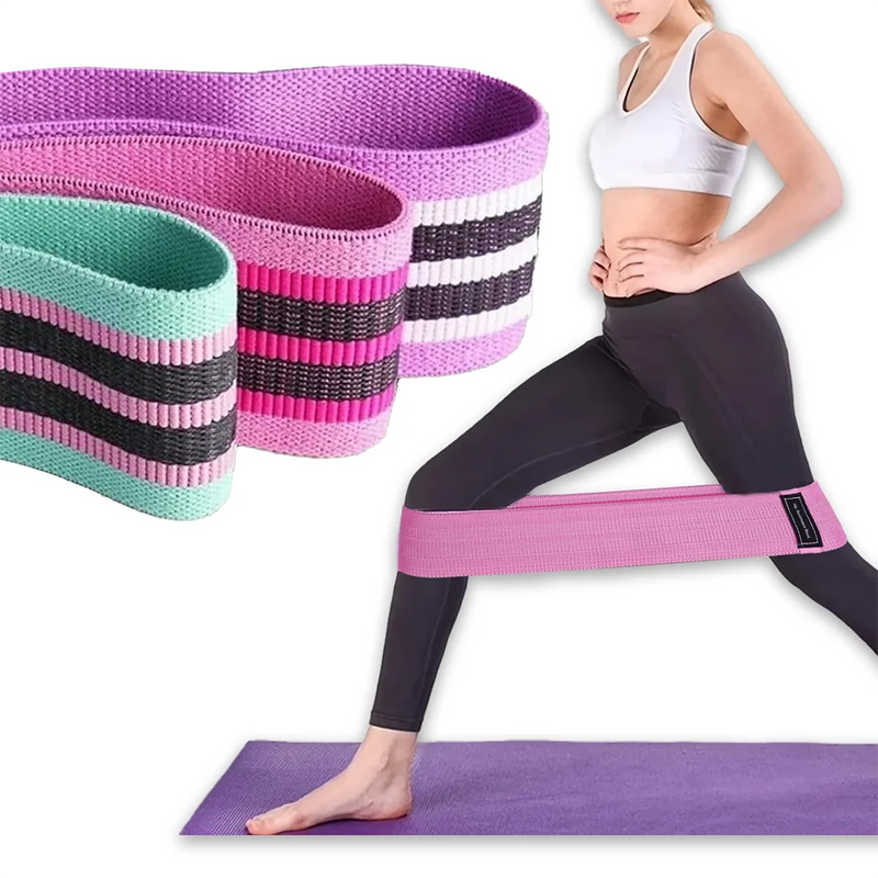 Bandes fessiers 3 niveaux — pilates — vue 3 — RAFARART