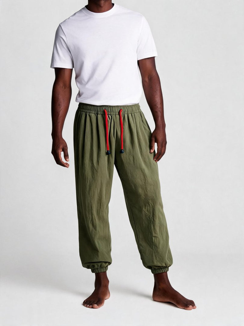 Pantalon ample homme — coton lin RAFARART