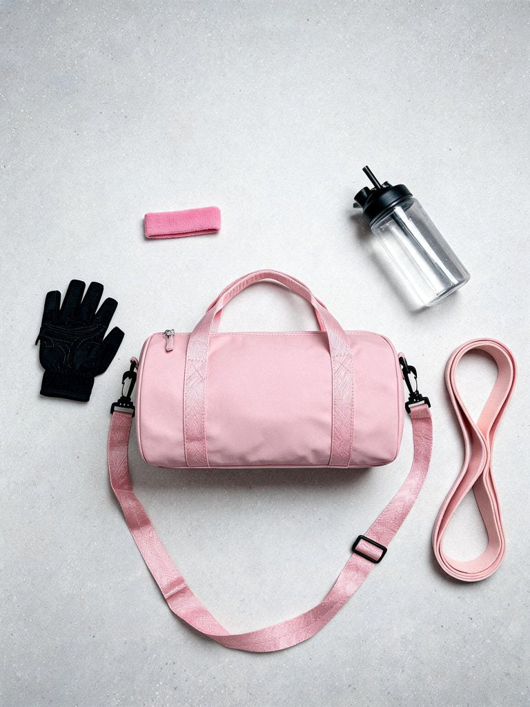 Mini sac de gym déperlant — compact | RAFARART — vue flatlay