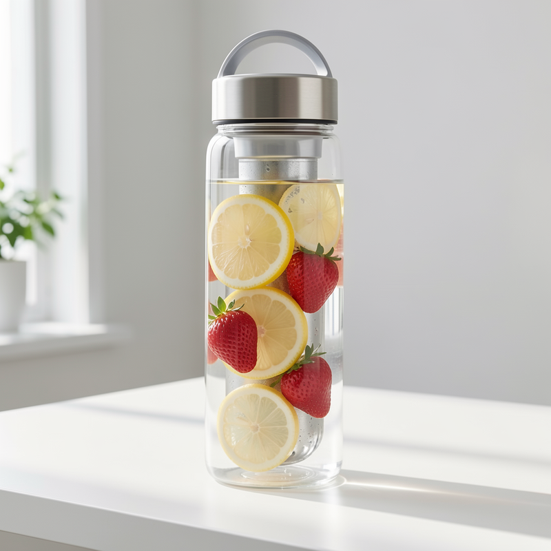 Bouteille Infuseur à Fruits 600ml