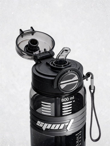 Gourde sport 800 ml — double ouverture | RAFARART — vue detail
