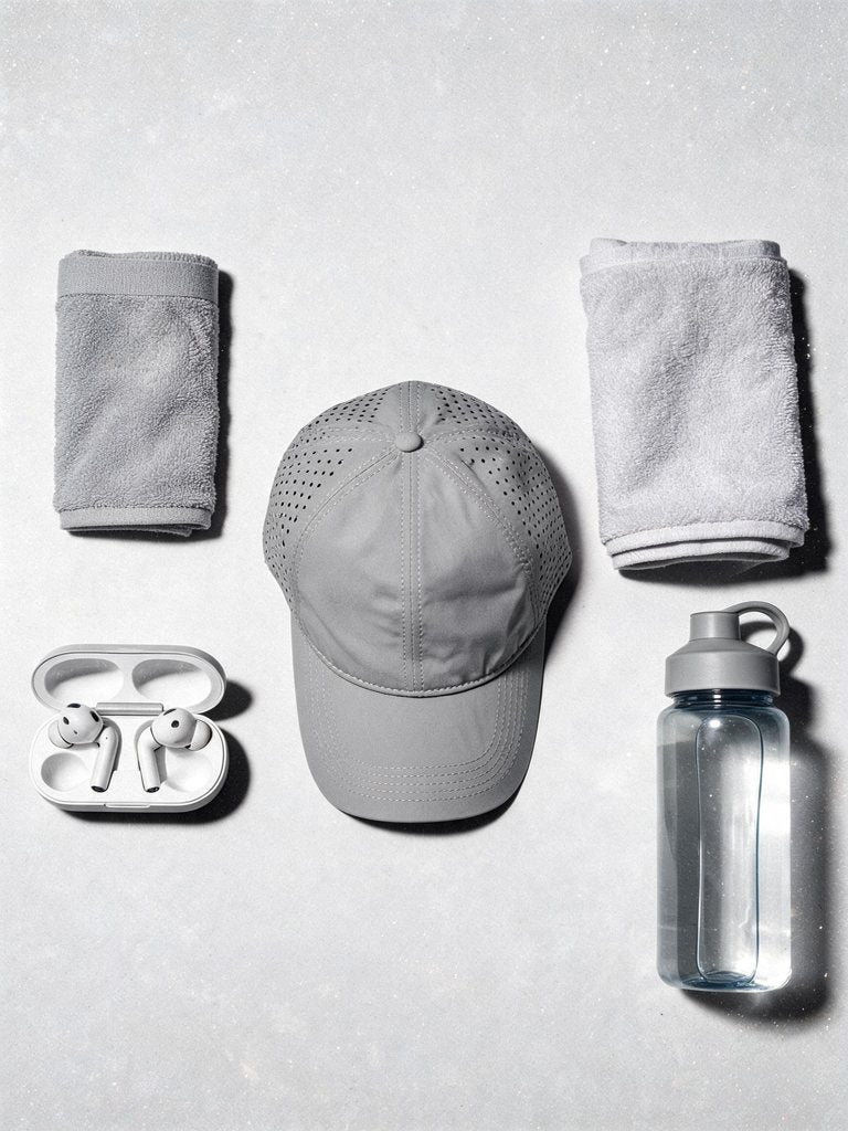 Casquette baseball mesh — grande taille | RAFARART — vue flatlay