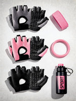Gants fitness femme — antidérapants | RAFARART — vue flatlay