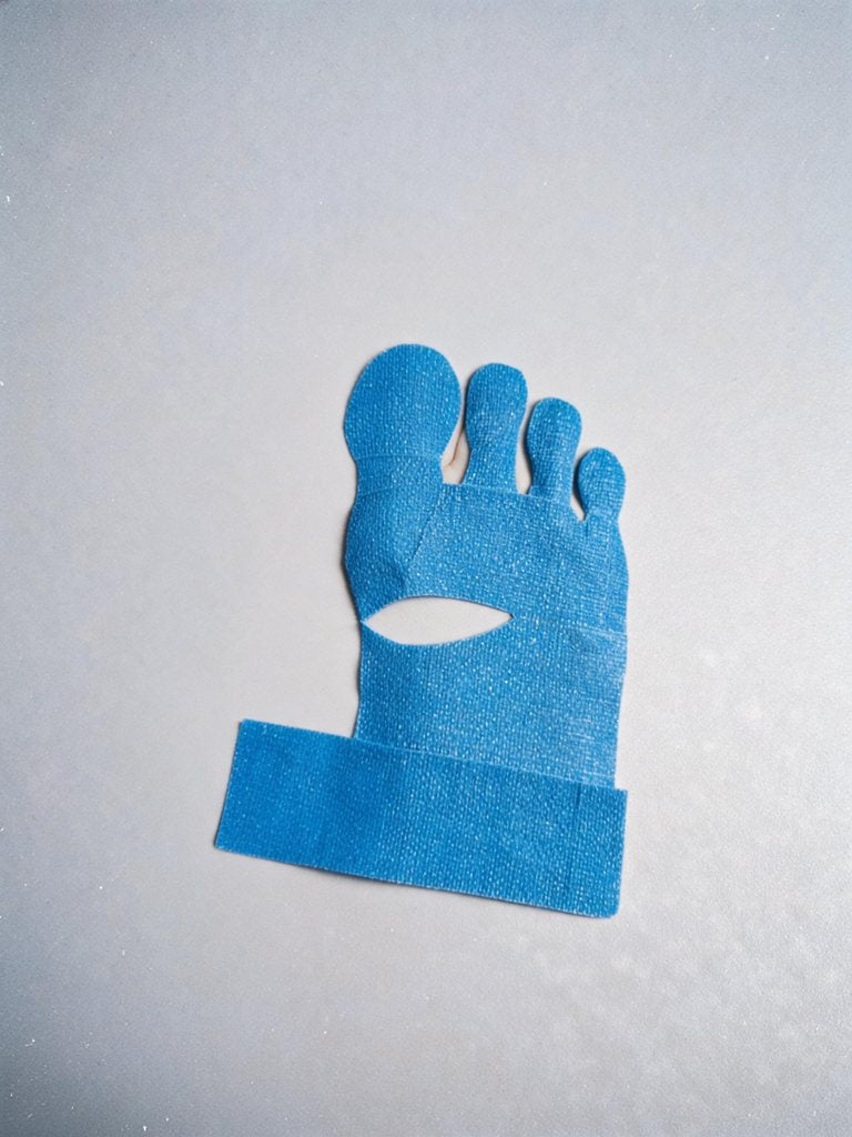 Bande kinésio orteil — hallux valgus | RAFARART — vue detail