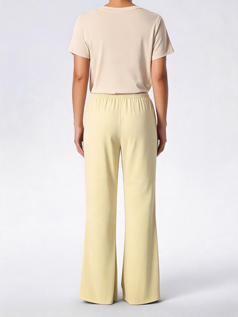 Pantalon de yoga jambe large — taille haute RAFARART