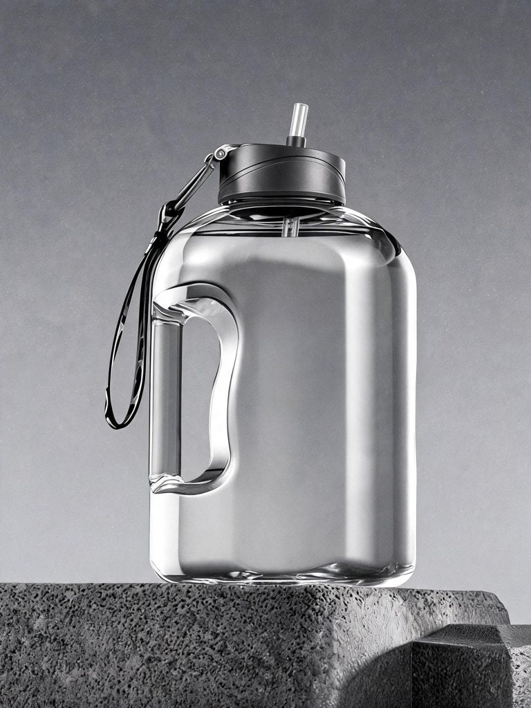 Gourde isotherme 1,7-2,7 L — paille | RAFARART — vue alternative