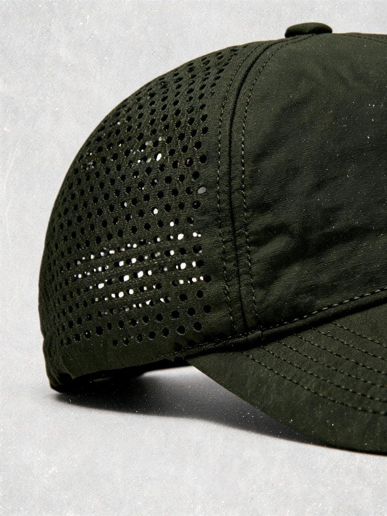 Casquette running perforée — séchage rapide | RAFARART — vue detail