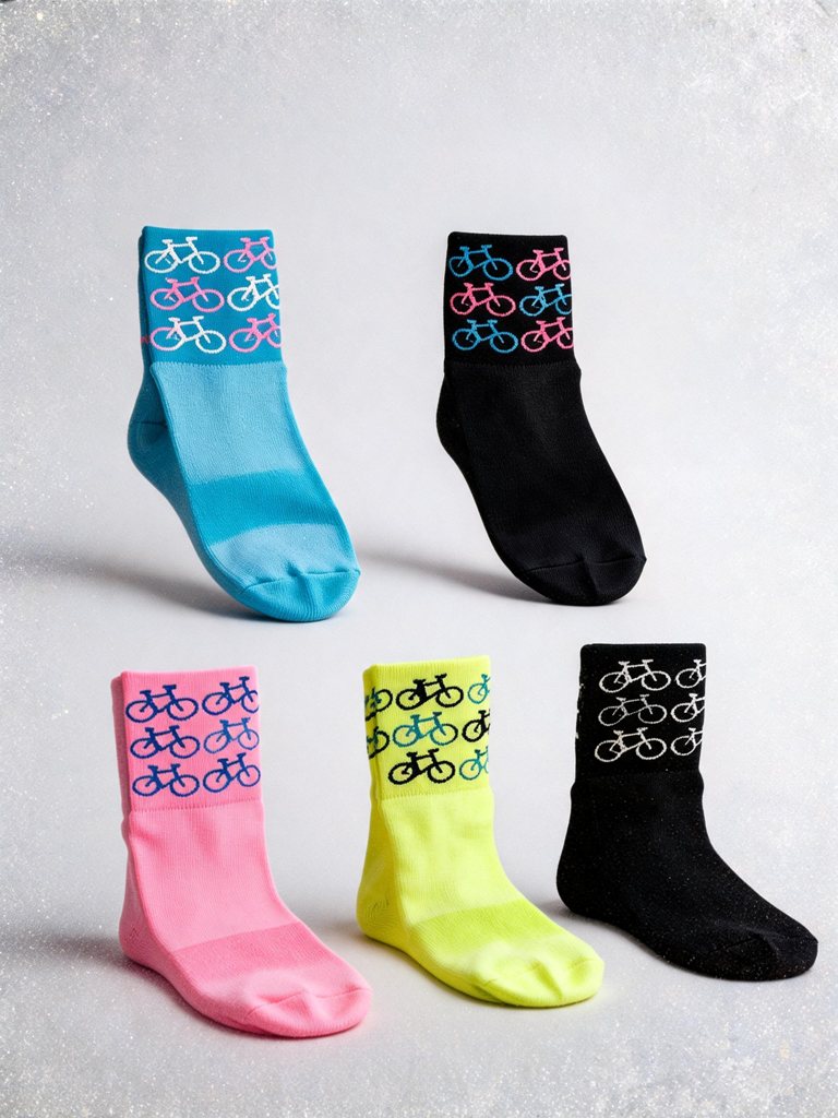 Chaussettes vélo respirantes | RAFARART — vue alternative