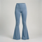 Pantalon Yoga Femme Évasé Taille Haute