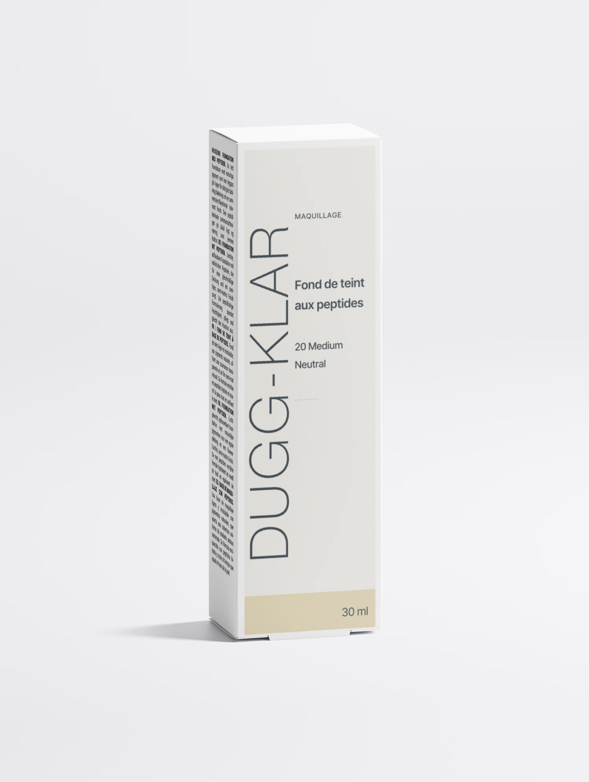 Maquillage — Fond de teint aux peptides