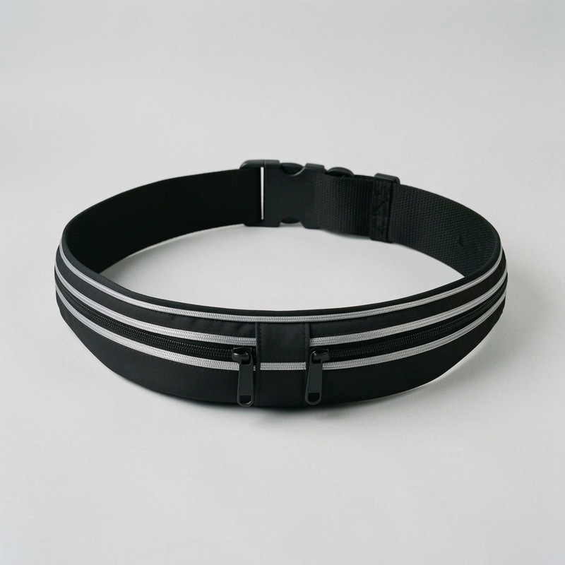 Ceinture de Course Mince — 3 Compartiments