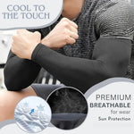 Manches de Compression Anti-UV — 3 Paires