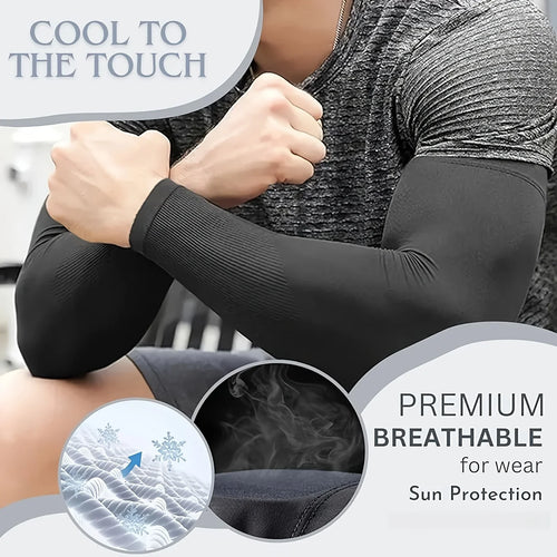 Manches de Compression Anti-UV — 3 Paires