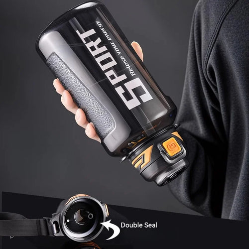 Gourde Sport 1L-1.5L — Double Étanchéité