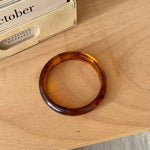 Bracelet Résine Fumé — Vintage Acrylique