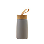 Mini Thermos Design Bois — Portable 350ml