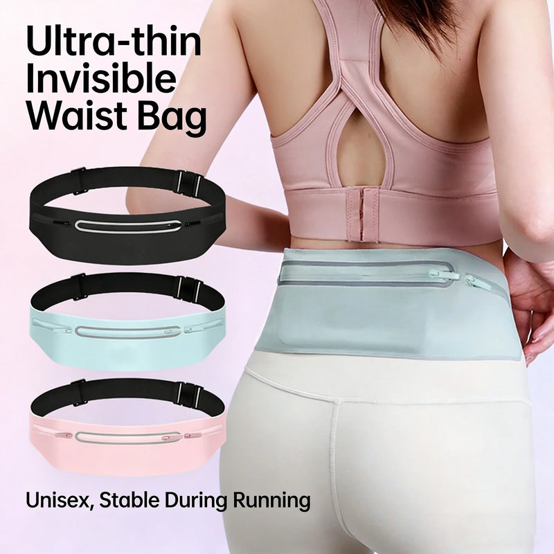 Ceinture de Course Mince — 3 Compartiments — vue 3 — RAFARART