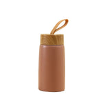 Mini Thermos Design Bois — Portable 350ml