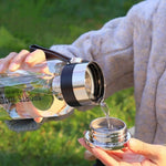 Gourde en verre avec filtre — 1 L