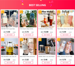 Gourde en verre — 300 à 1000 ml
