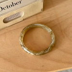 Bracelet Résine Fumé — Vintage Acrylique