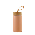 Mini Thermos Design Bois — Portable 350ml