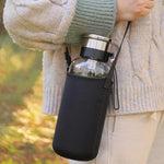 Gourde en verre avec filtre — 1 L