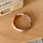 Bracelet Résine Fumé — Vintage Acrylique