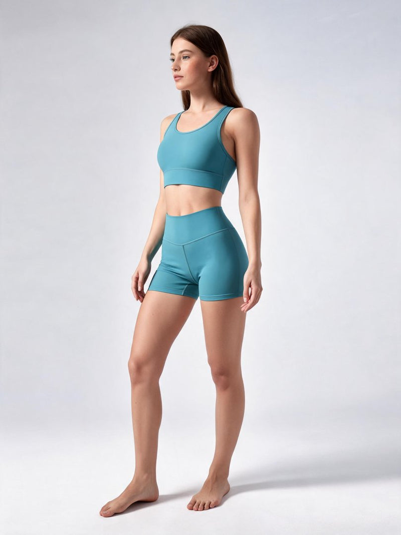 Short galbant femme — taille haute RAFARART