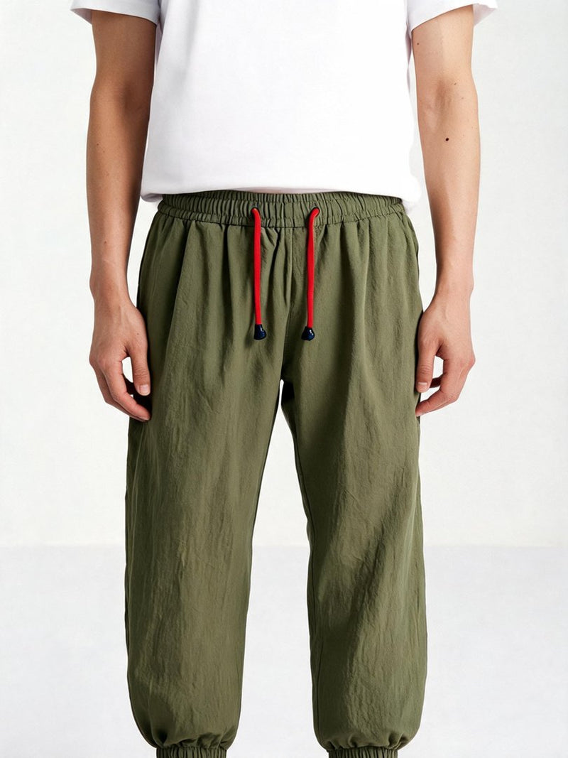 Pantalon ample homme — coton lin RAFARART