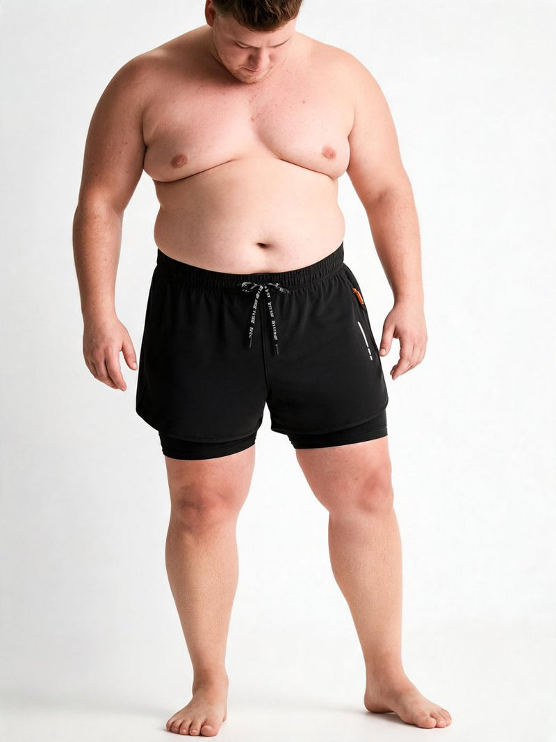 Short running 2-en-1 homme RAFARART