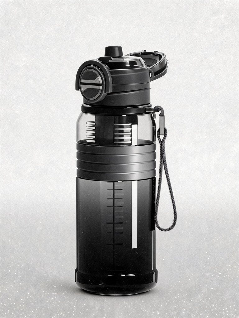 Gourde sport 800 ml — double ouverture | RAFARART — vue alternative