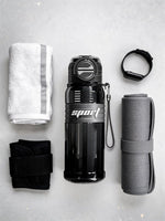Gourde sport 800 ml — double ouverture | RAFARART — vue flatlay