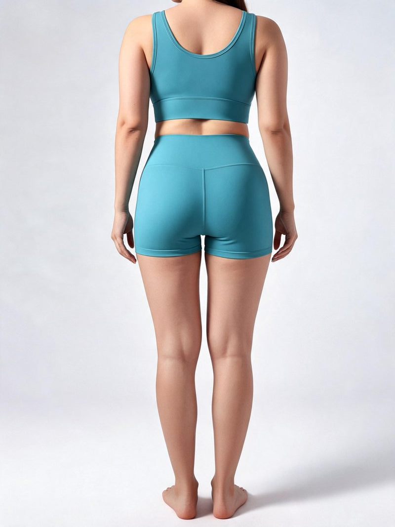 Short galbant femme — taille haute RAFARART