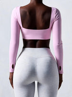 Crop top col carré femme RAFARART