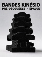 Bandes kinésio pré-découpées épaule | RAFARART — vue detail