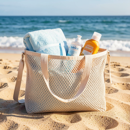 Sac de Plage en Maille — ÉDITION PLAGE