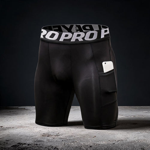 Short de compression homme — poche | RAFARART