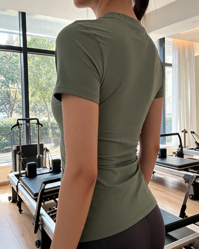 T-shirt yoga femme sans couture | RAFARART