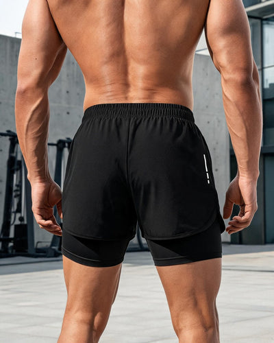 Short running 2-en-1 homme | RAFARART