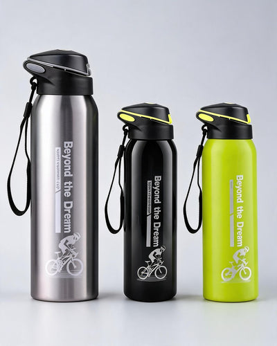 Gourde vélo isotherme 500 ml — paille | RAFARART