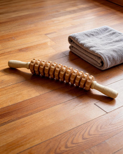 Rouleau massage bois — fascias | RAFARART